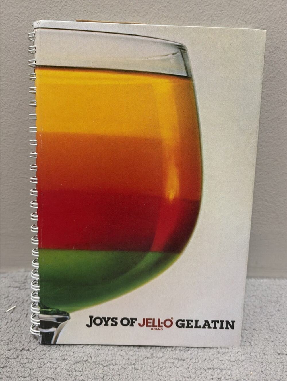 Joys of Jell‑O Gelatin Cookbook 1981 1st Ed Spiral Bound Recipes General Foods